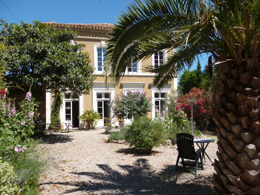 La Maison Des Palmiers Homps  Exteriör bild