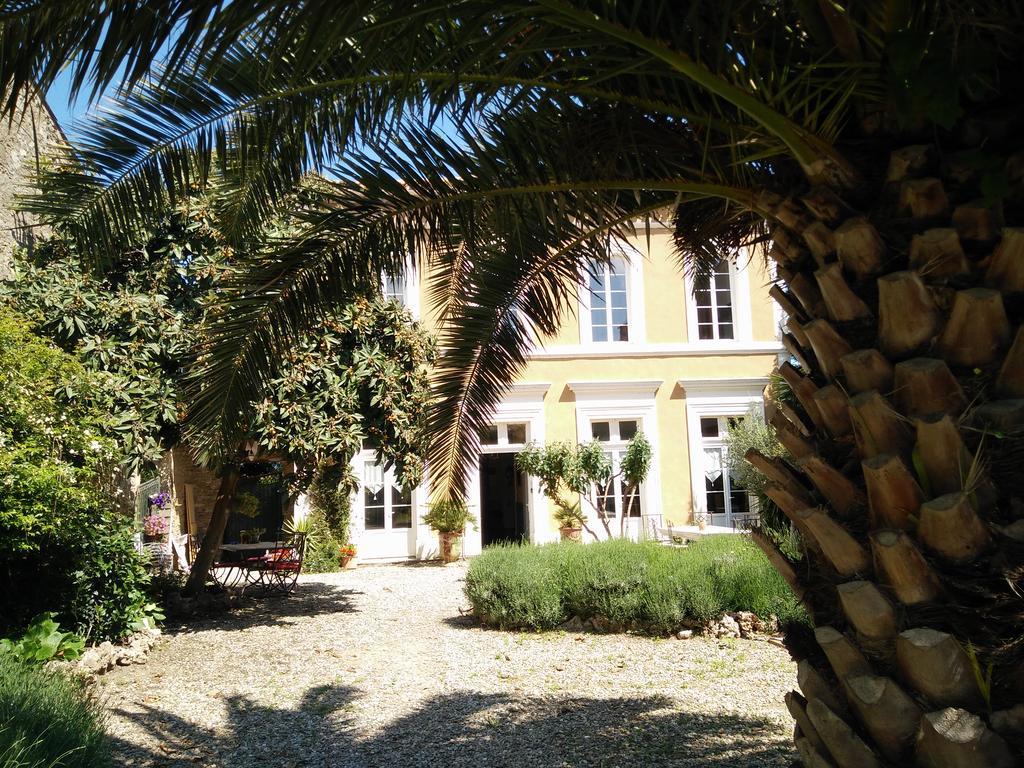 La Maison Des Palmiers Homps  Exteriör bild