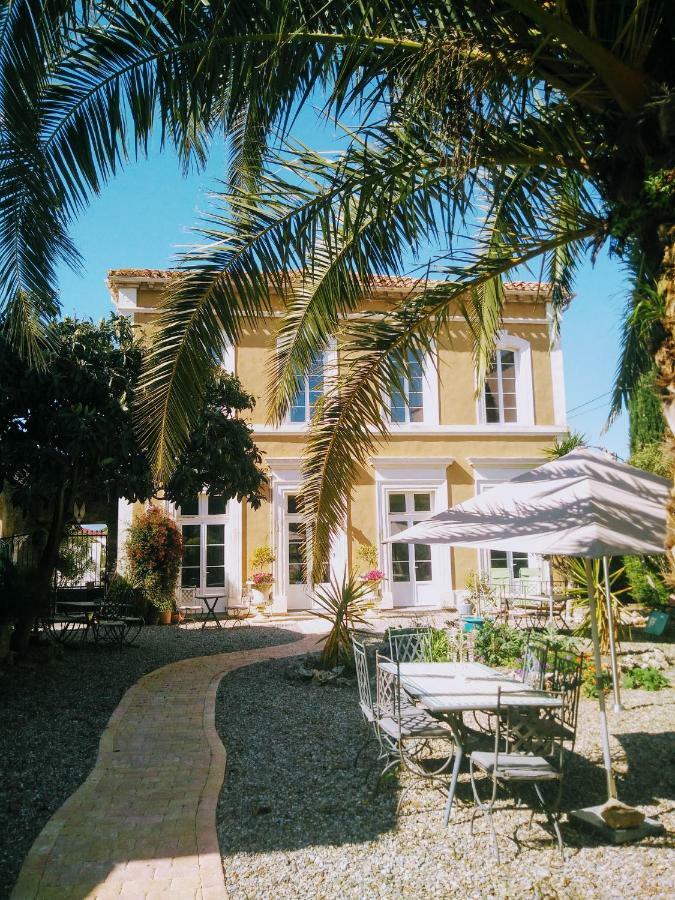 La Maison Des Palmiers Homps  Exteriör bild